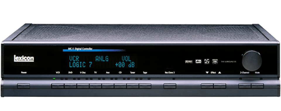 MC-1 - Black - 8-Channel Digital Processor - Hero