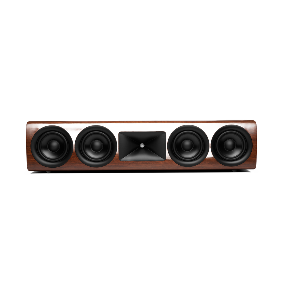 HDI-4500 - Walnut - 2 ½-way Quadruple 5.25-inch (130mm) Center Channel Loudspeaker - Hero