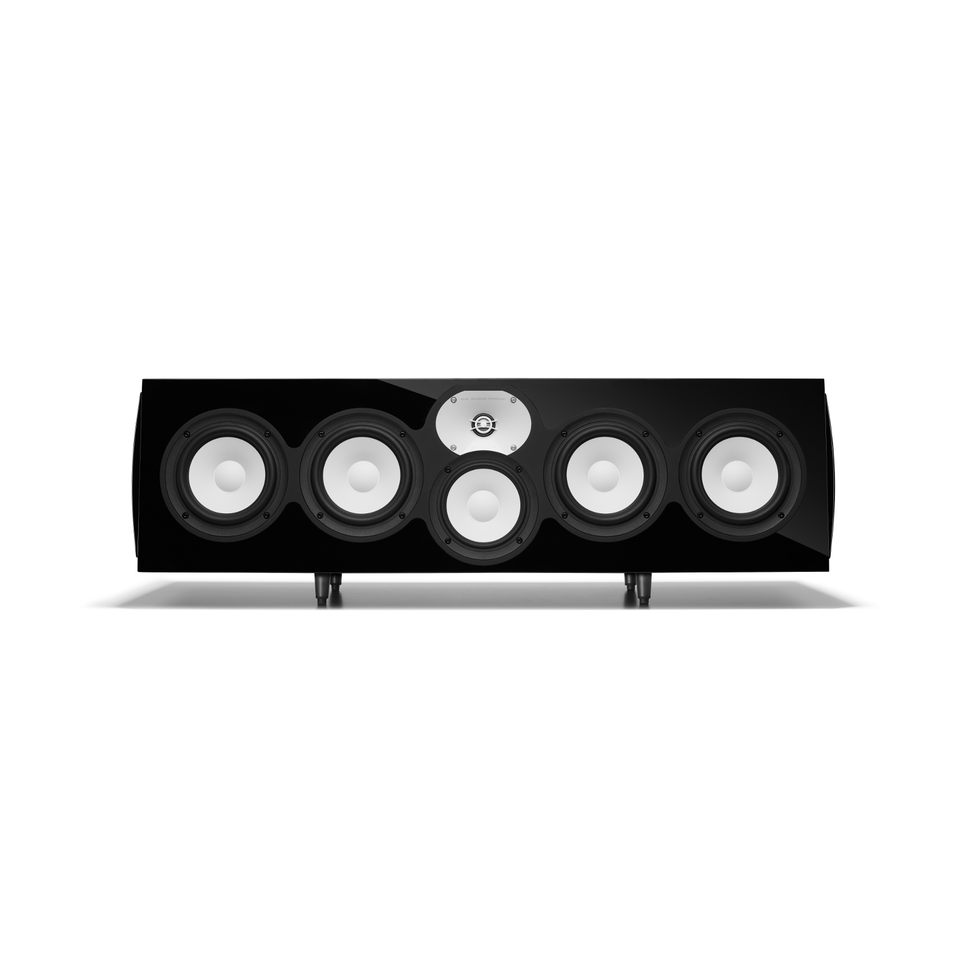 C426Be - Black Gloss - 3-Way Quadruple 6.5" Center Channel Loudspeaker - Hero