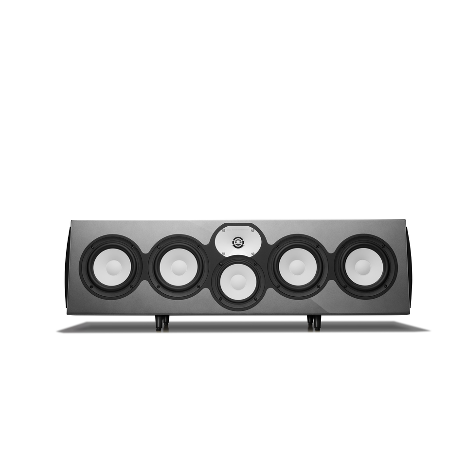 C426Be - Silver - 3-Way Quadruple 6.5" Center Channel Loudspeaker - Hero
