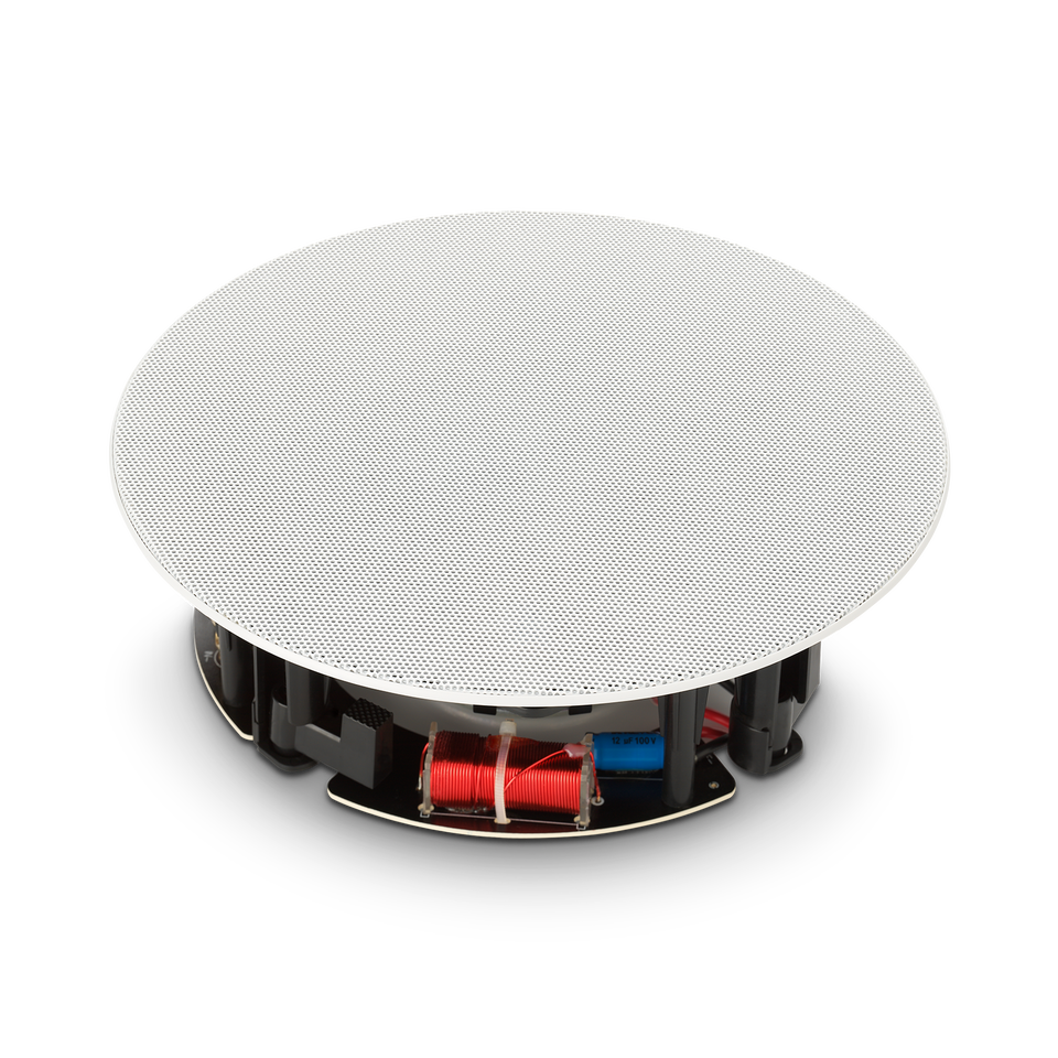 C263LP - Black - 6-1/2" Low-profile in-ceiling loudspeaker - Hero